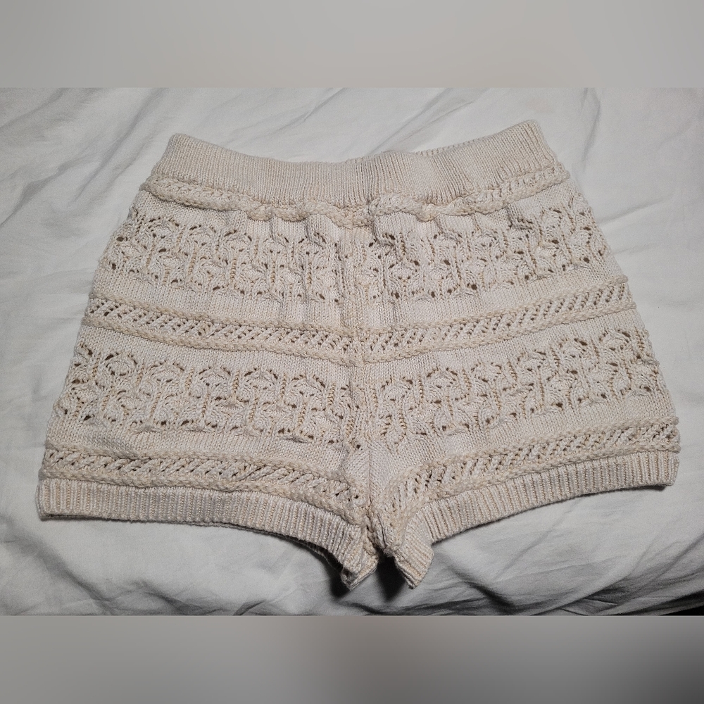 Crochet shorts